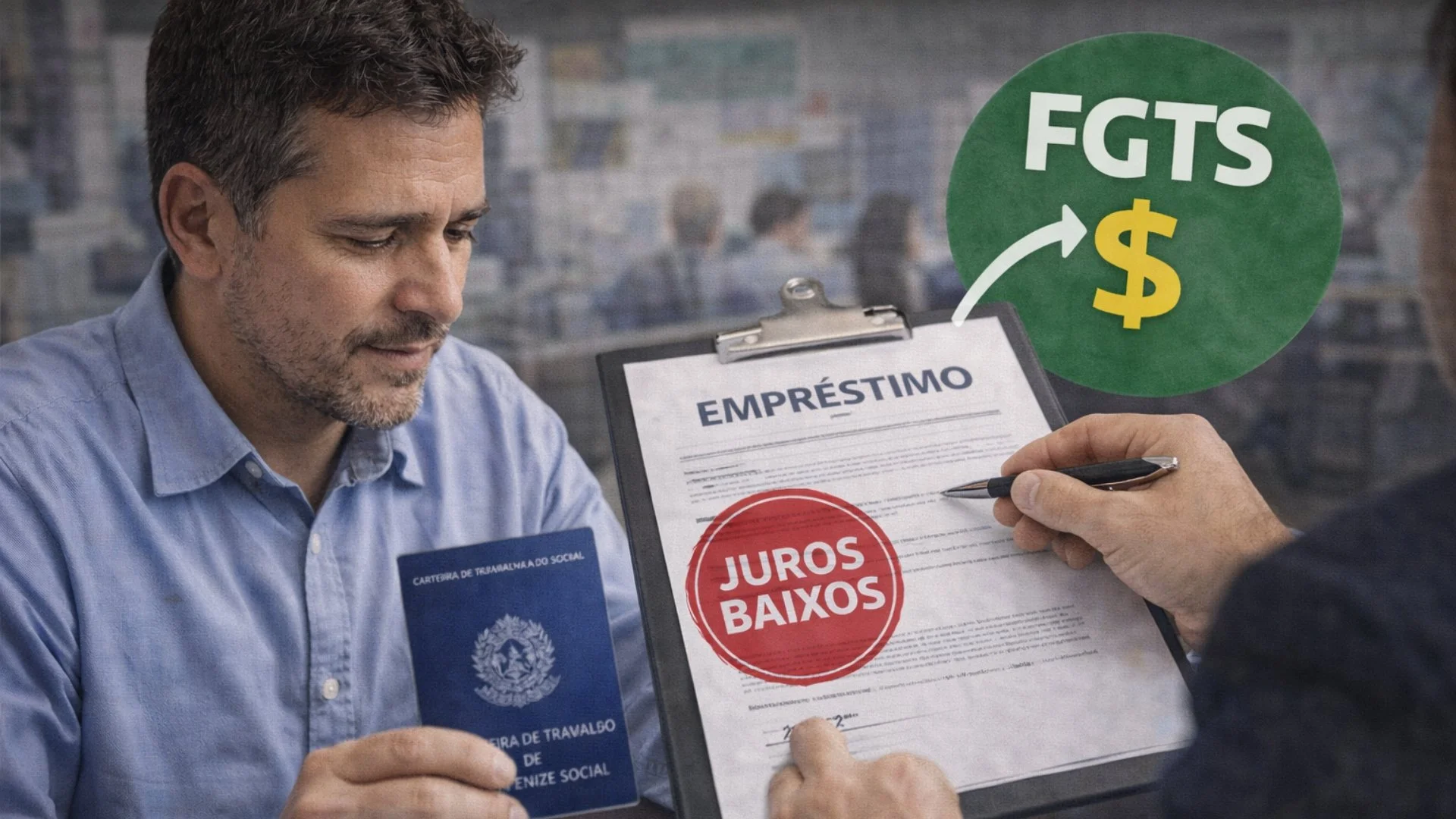 FGTS Libera Crédito Consignado Mais Barato para CLT em 2026!